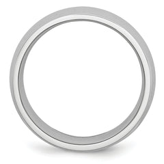 Cobalt Unisex 8mm Wedding Band with Polished Finish and Engravable