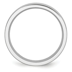 Sophia Jewelers Unisex Sterling Silver Satin Finish Wedding Band Engravable - 7.5