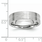 Sophia Jewelers Unisex Sterling Silver Satin Finish Wedding Band Engravable