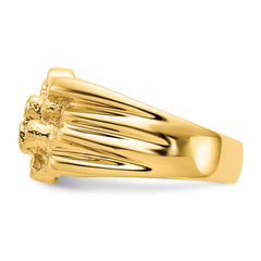 10ky Men's Nugget Ring - 10