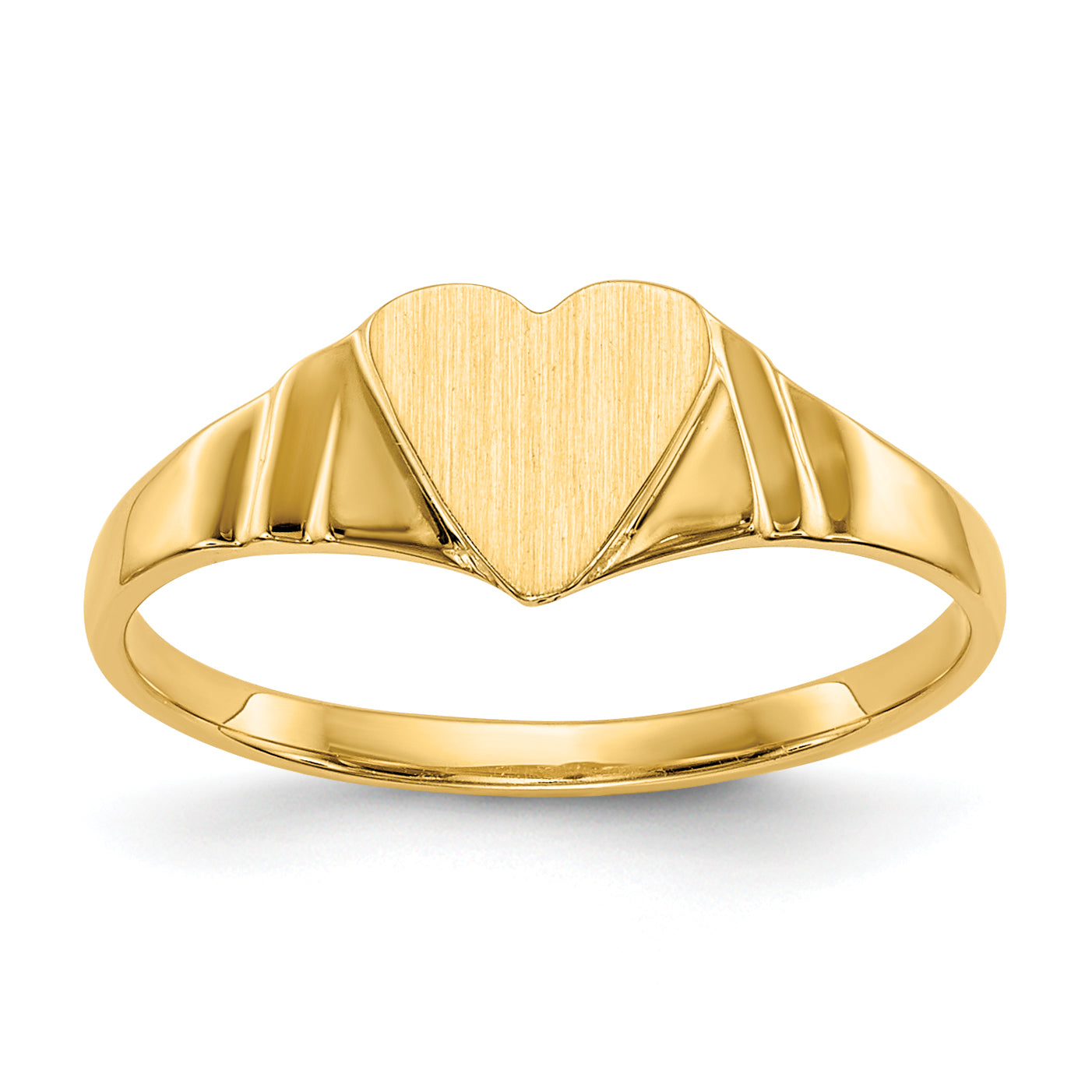 14k Children's Signet Ring Main image