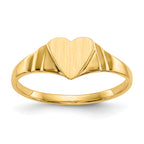 14k Children's Signet Ring