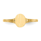 14k Signet Ring