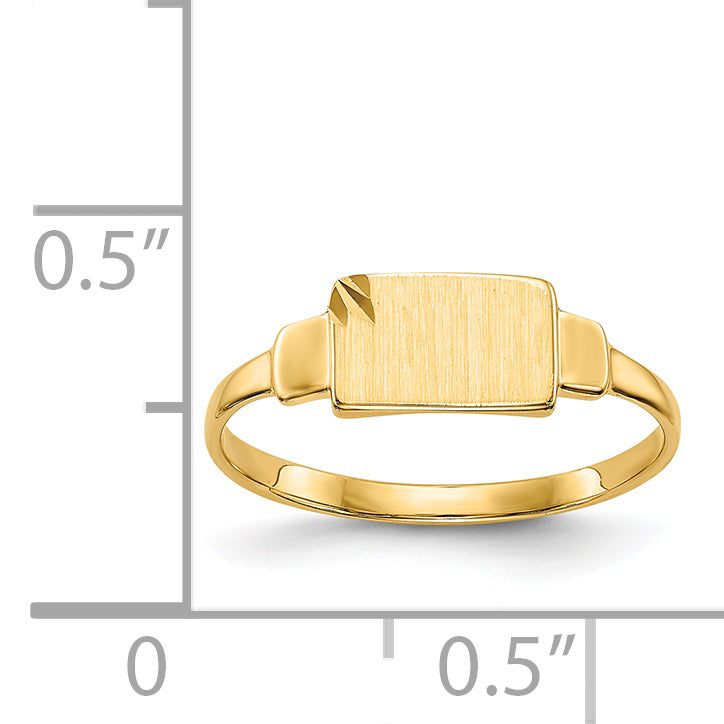 14k Signet Ring