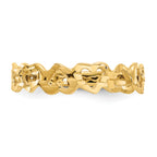 14k Heart Ring