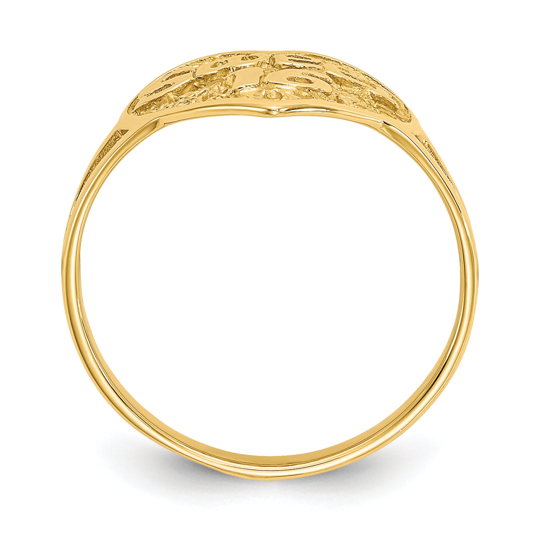 14k Sweet 16 Heart Ring Secondary image