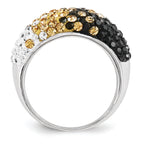 Sterling Silver Crystal Ring