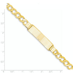 14k Curb ID Bracelet