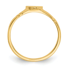 14k Children's Heart Ring - 3