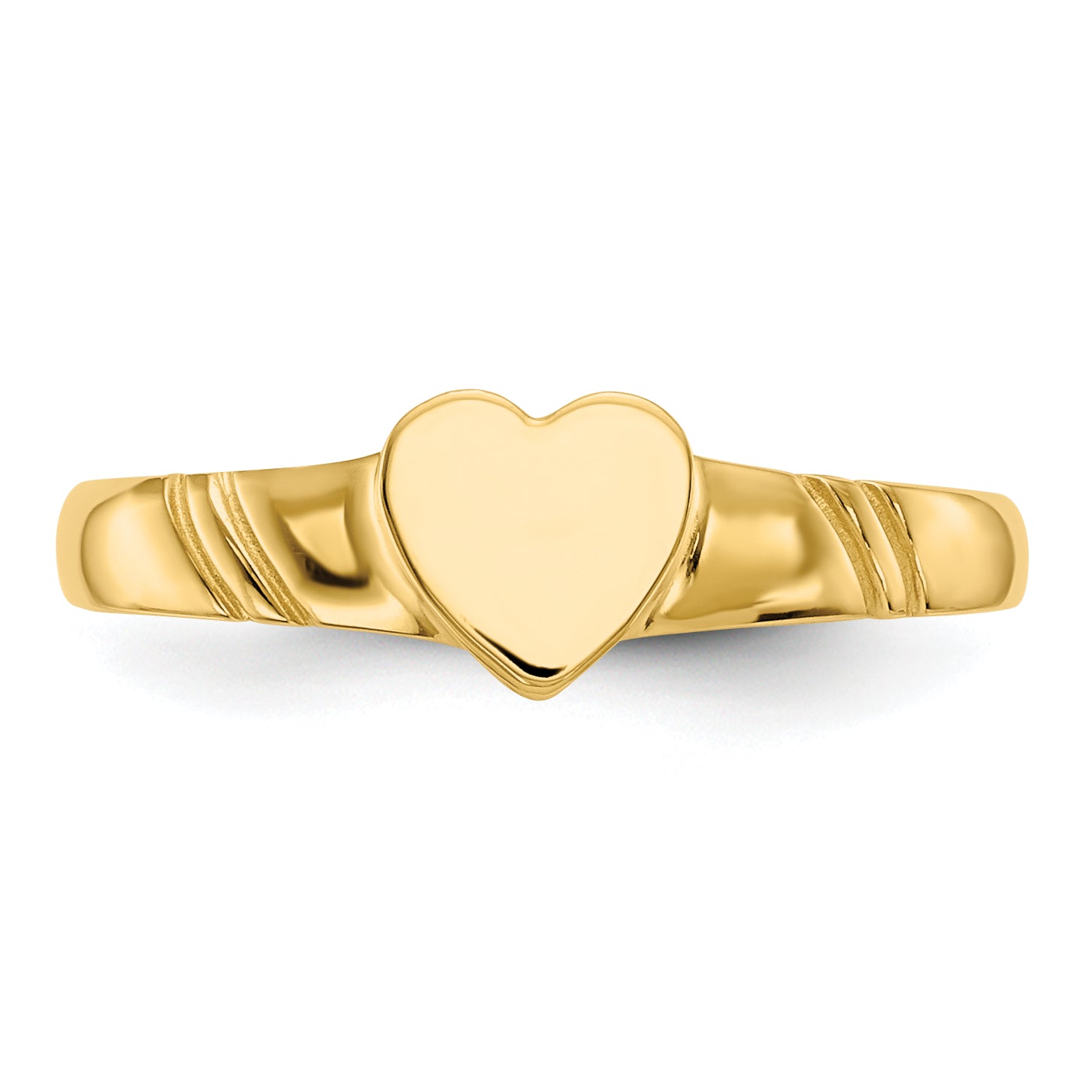 14k Children's Heart Ring - 3