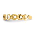 14k Heart Ring