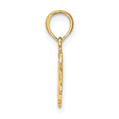 14k  Polished Christmas Bells Charm