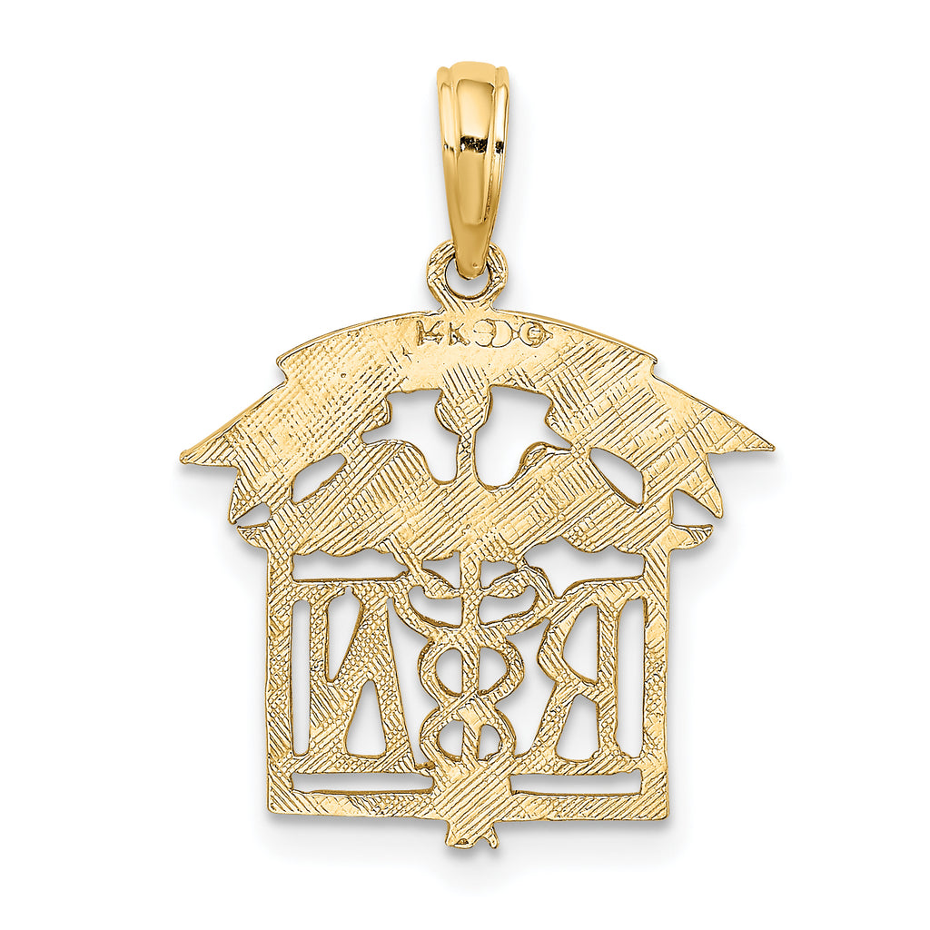 14k Registered Nurse Charm