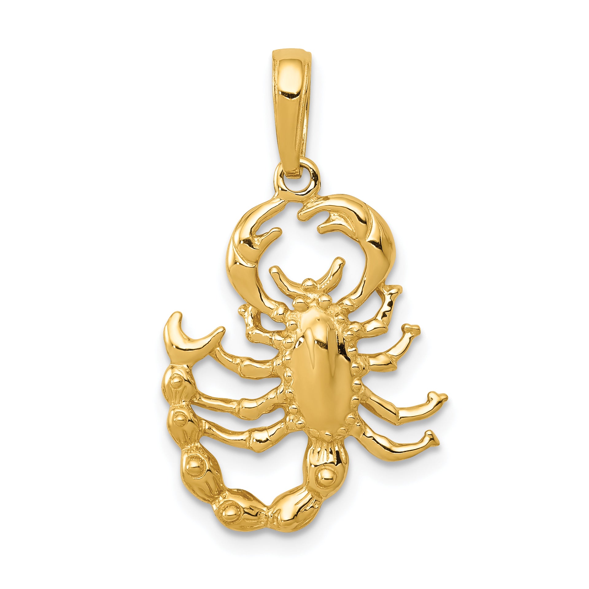 14k Scorpion Pendant Main image