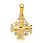 14k Jerusalem Cross Charm
