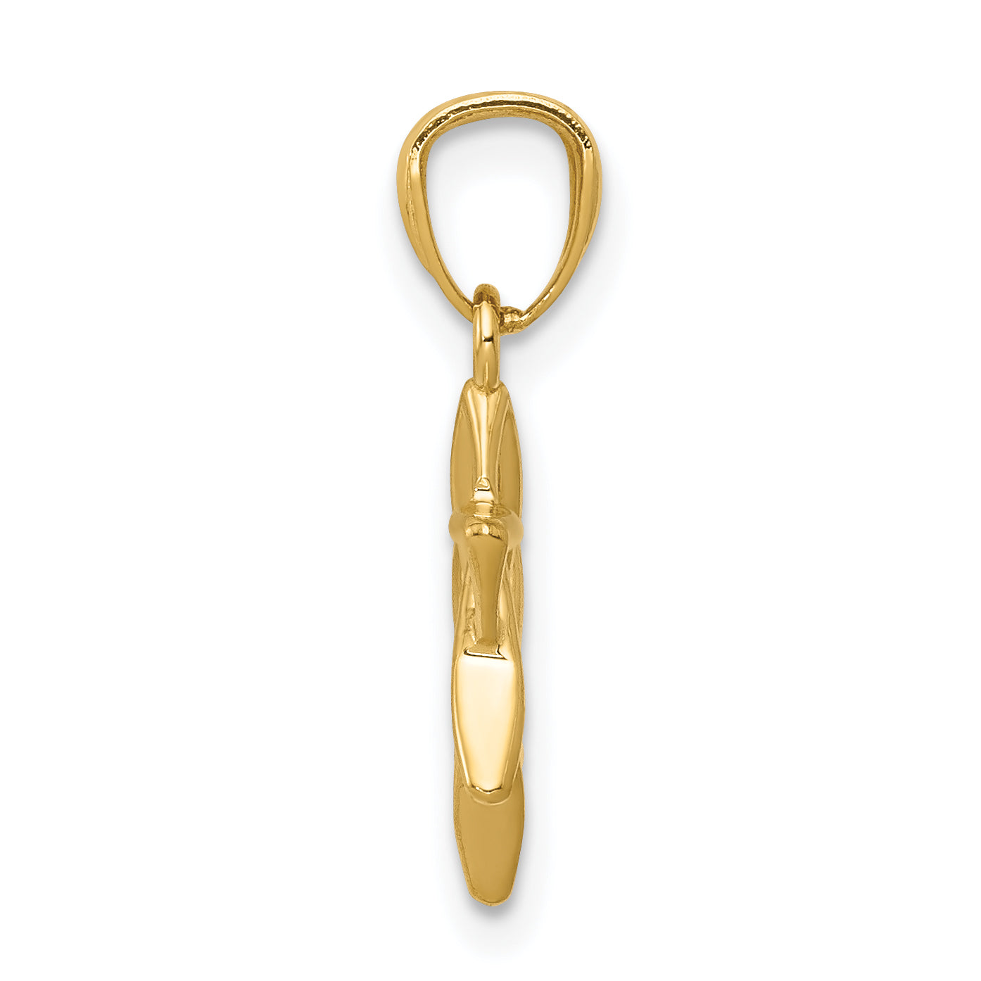 Star of David Pendant in 14K Yellow Gold Secondary image