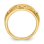 14k Polished Ladies Claddagh Ring
