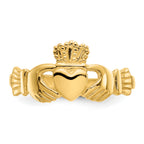 Claddagh Ring in 14K Yellow Gold