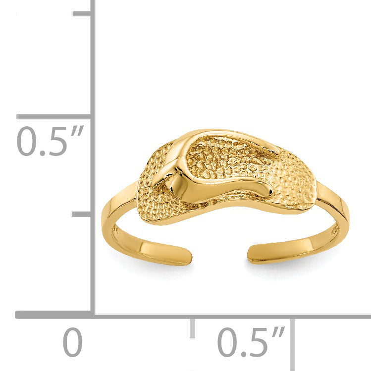 14k Sandal Toe Ring