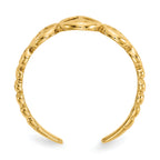 14k Peace Sign Toe Ring