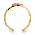 14k Two-tone Flower Toe Ring