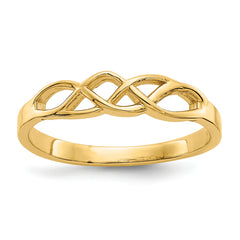14k Free Form Knot Ring