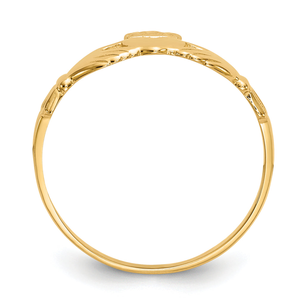14k Claddagh Ring