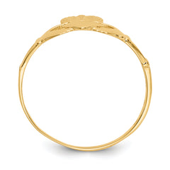 14k Ladies Claddagh Ring - 6
