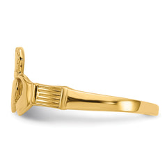14k Ladies Claddagh Ring - 6