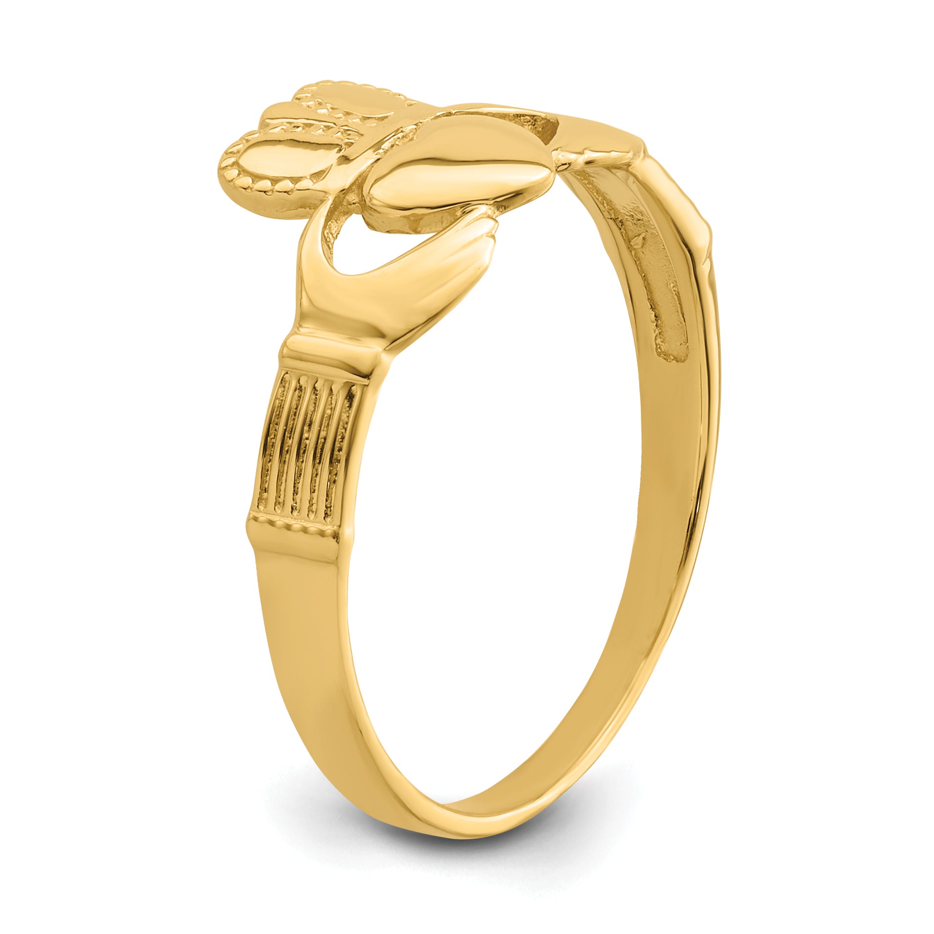 14k Ladies Claddagh Ring - 6