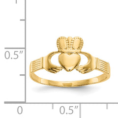 14k Ladies Claddagh Ring - 6