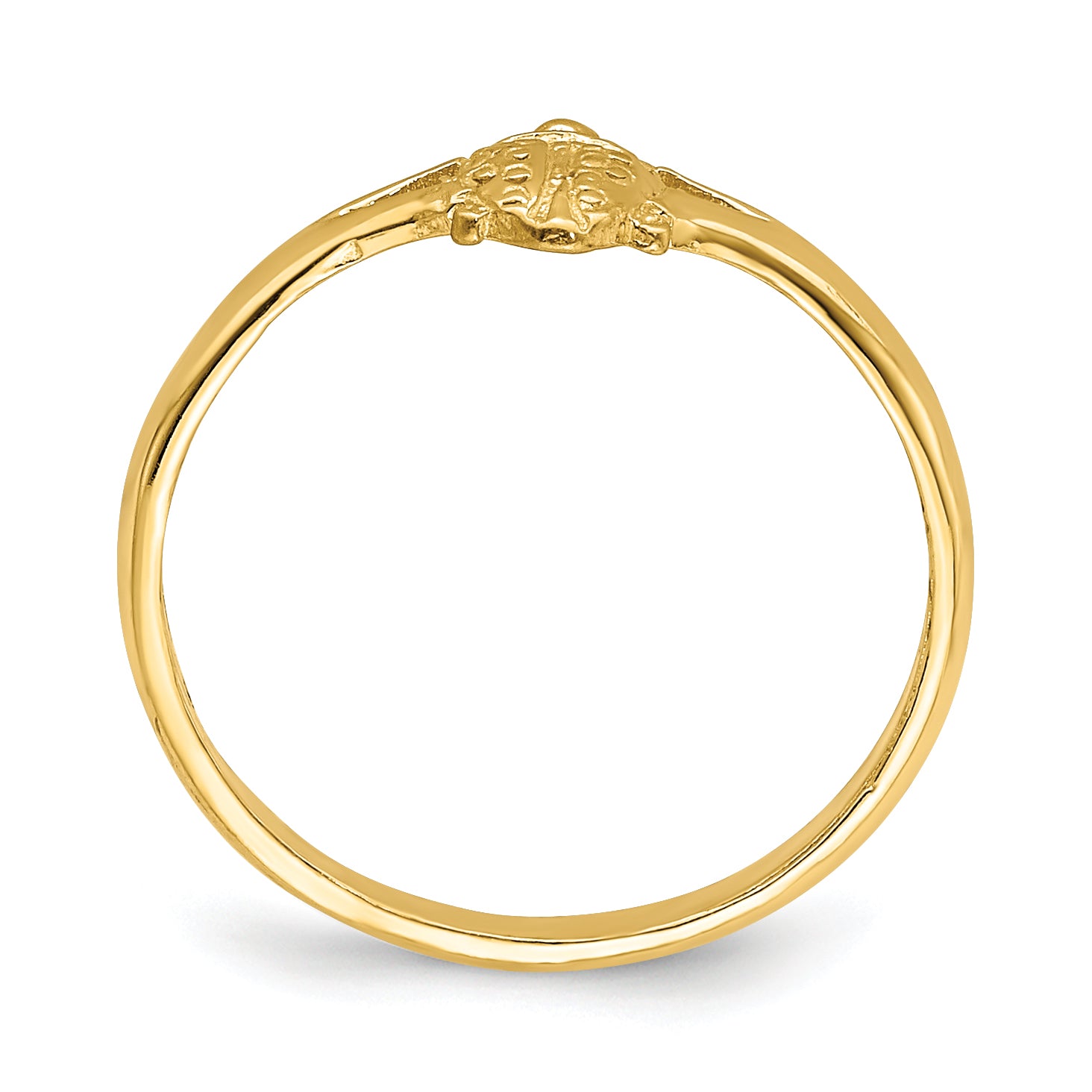 14k Ladybug Baby Ring Secondary image