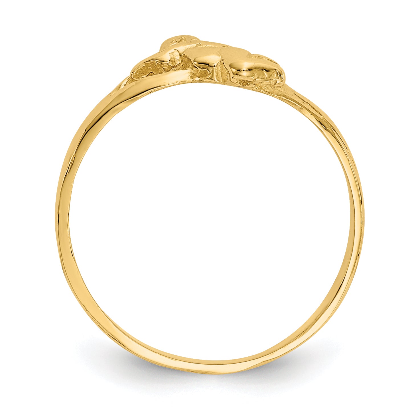 14k Angel Baby Ring - 2