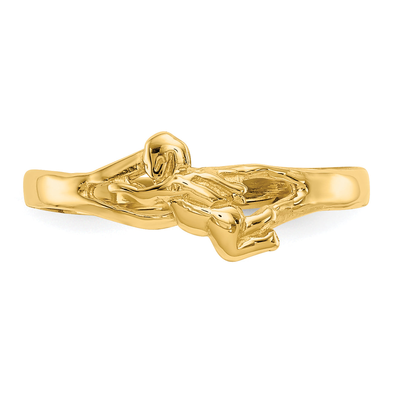 14k Angel Baby Ring - 2
