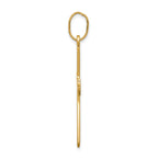 14K Yellow Gold Polished Cross Pendant Jewelry by Sophia Jewelers