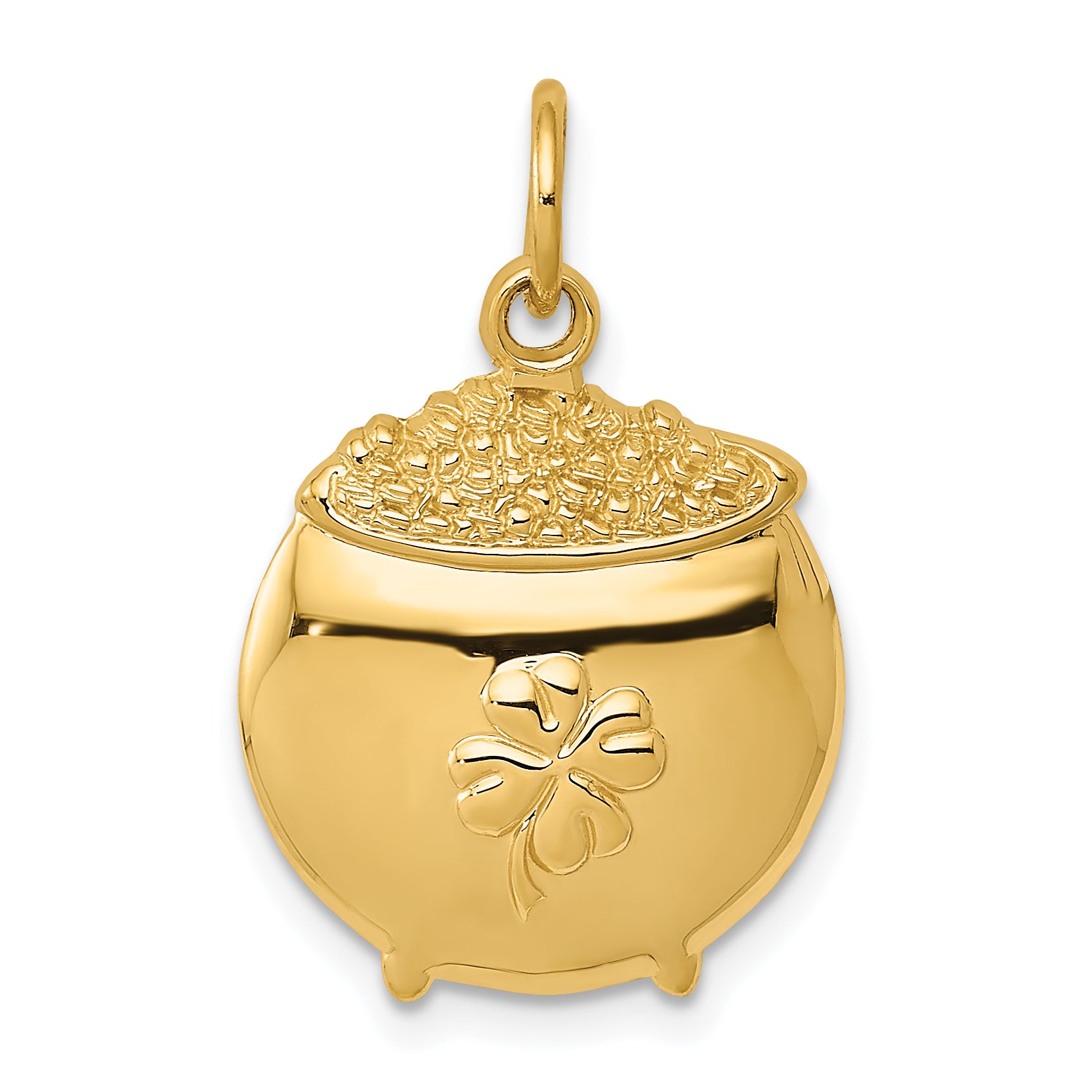 14k Pot of Gold Charm Main image