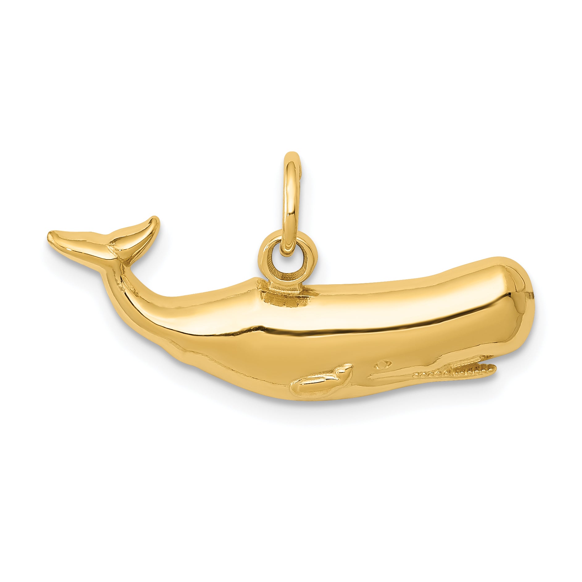 14k Sperm Whale Charm Main image