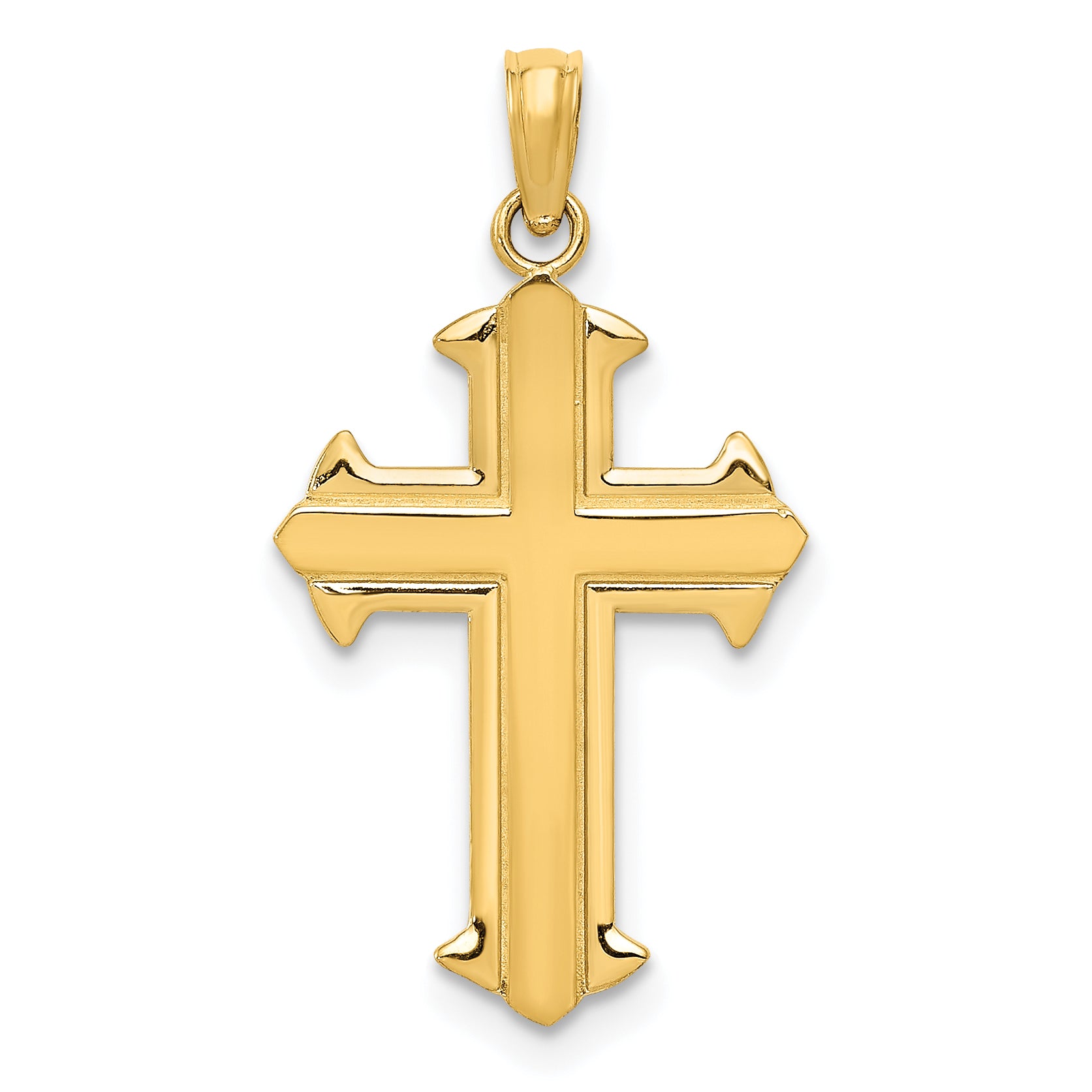 14K Passion Cross Pendant Main image