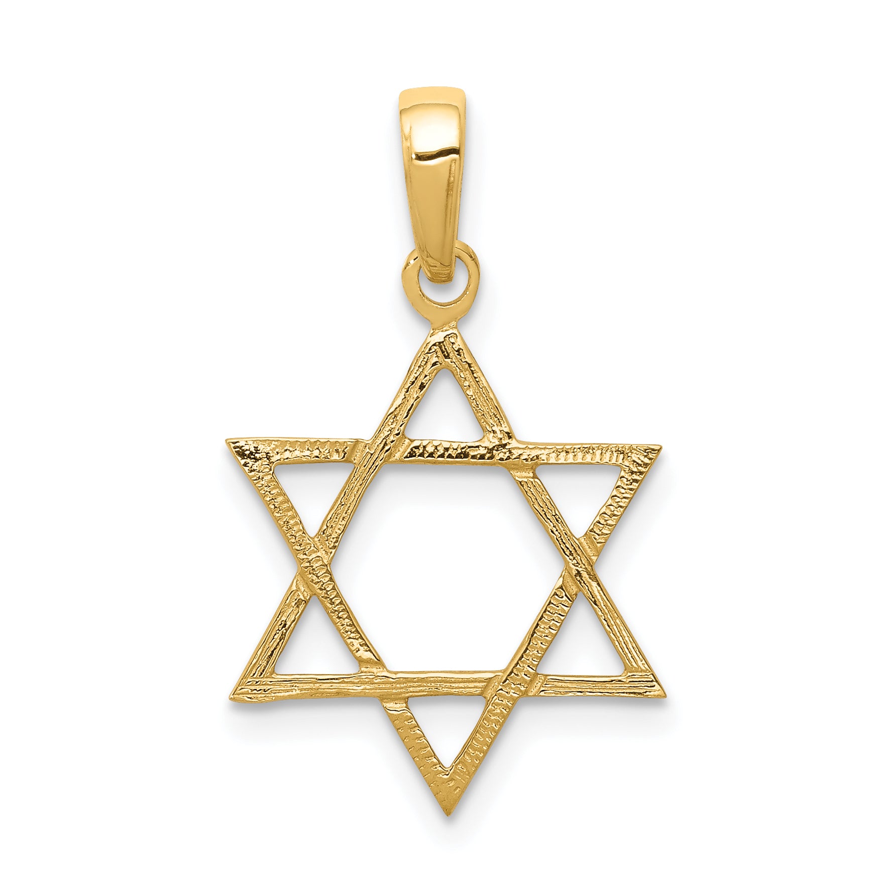 14k Star of David Pendant Main image