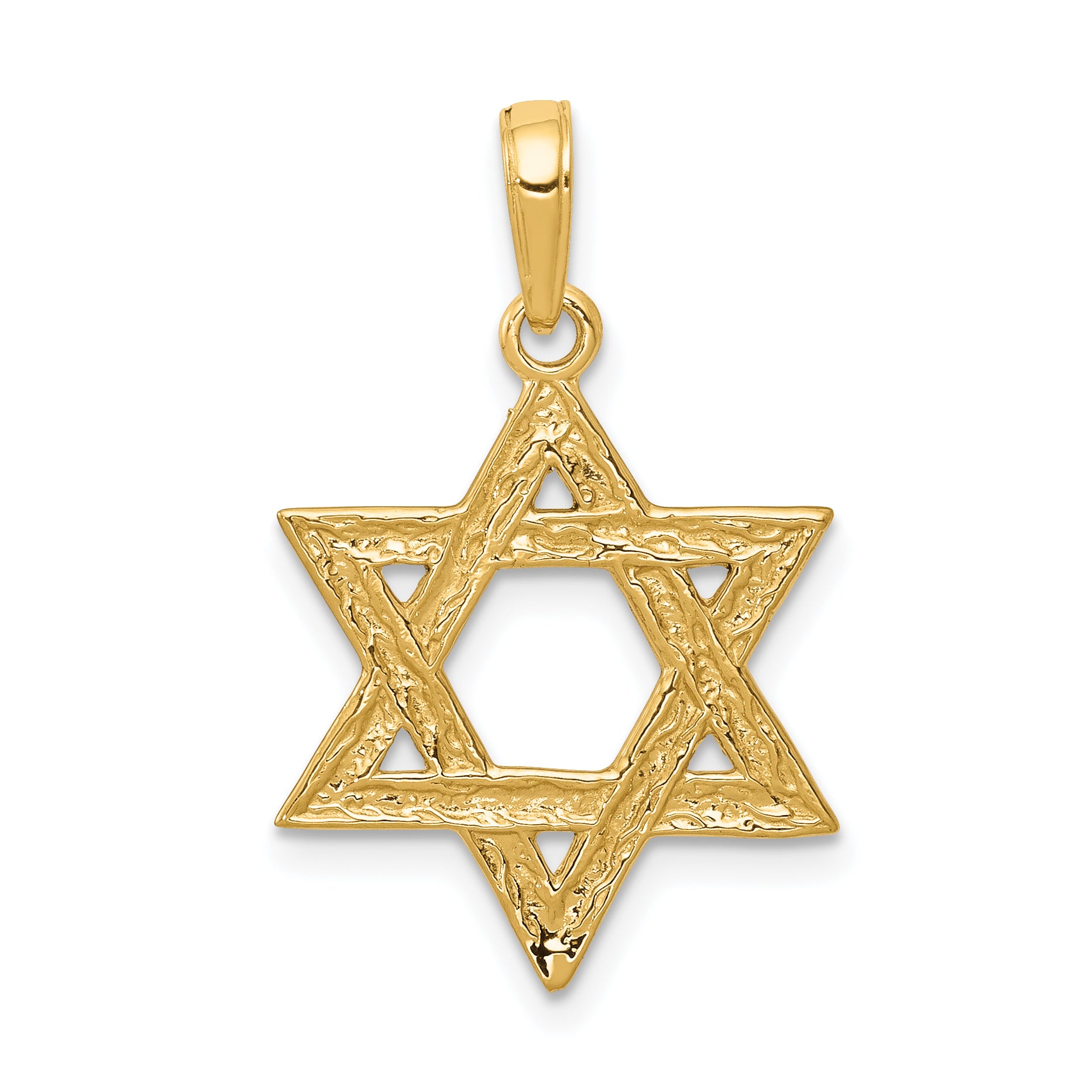 14k Star of David Pendant Main image