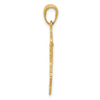 14K Gold Star of David Pendant Solid Casted Design by Sophia Jewelers