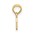 14K Polished BRAT Charm