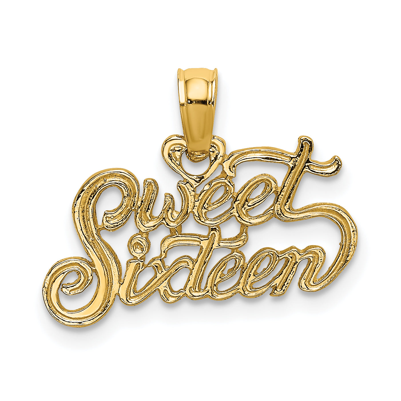 14K SWEET SIXTEEN Charm Main image