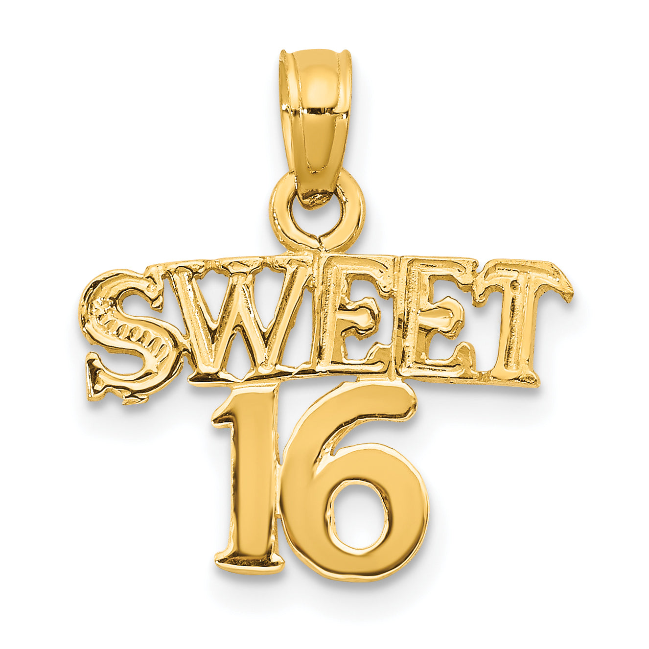 14K SWEET 16 Pendant Main image