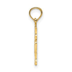 14K #1 MOM Charm