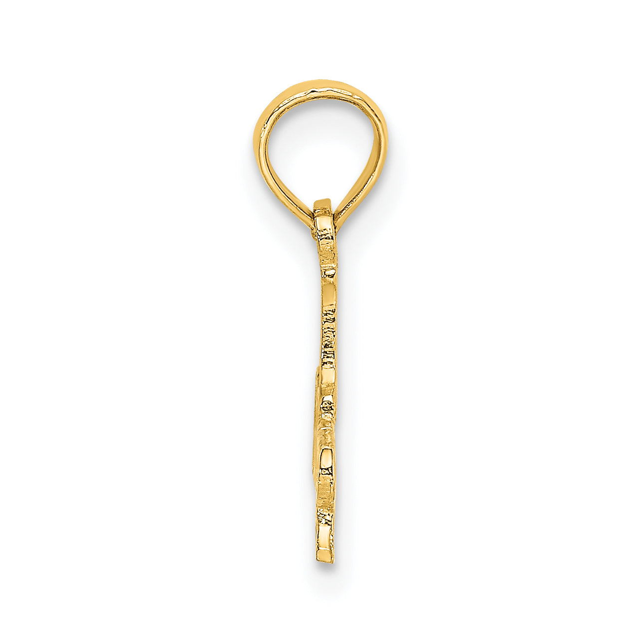 14k  #1 GRANDMOTHER Charm Secondary image