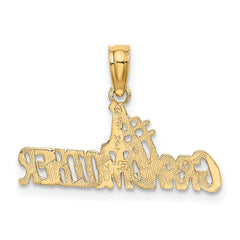 14k  #1 GRANDMOTHER Charm