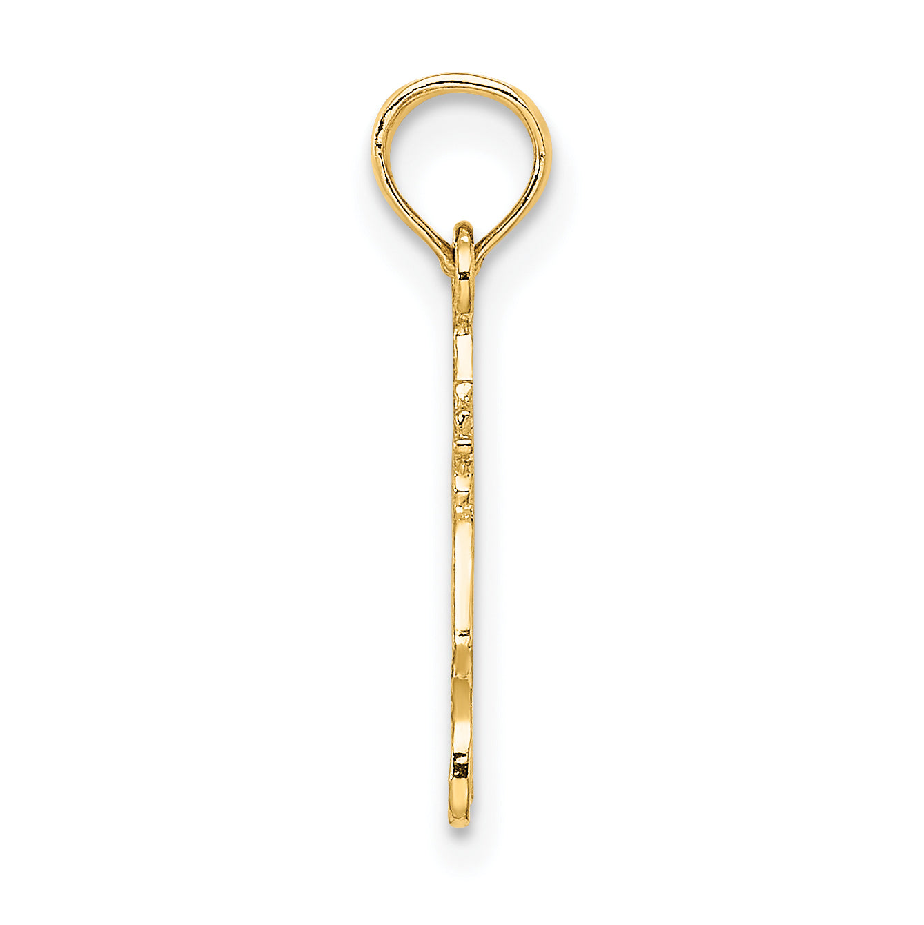 14K #1 AUNT Charm Secondary image