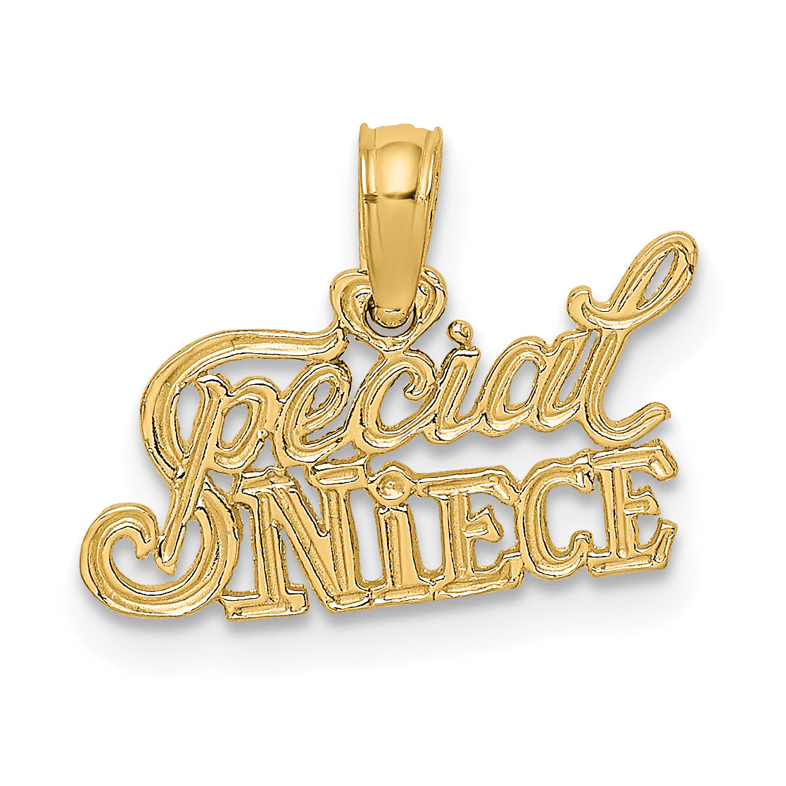 14K SPECIAL NIECE Charm Main image