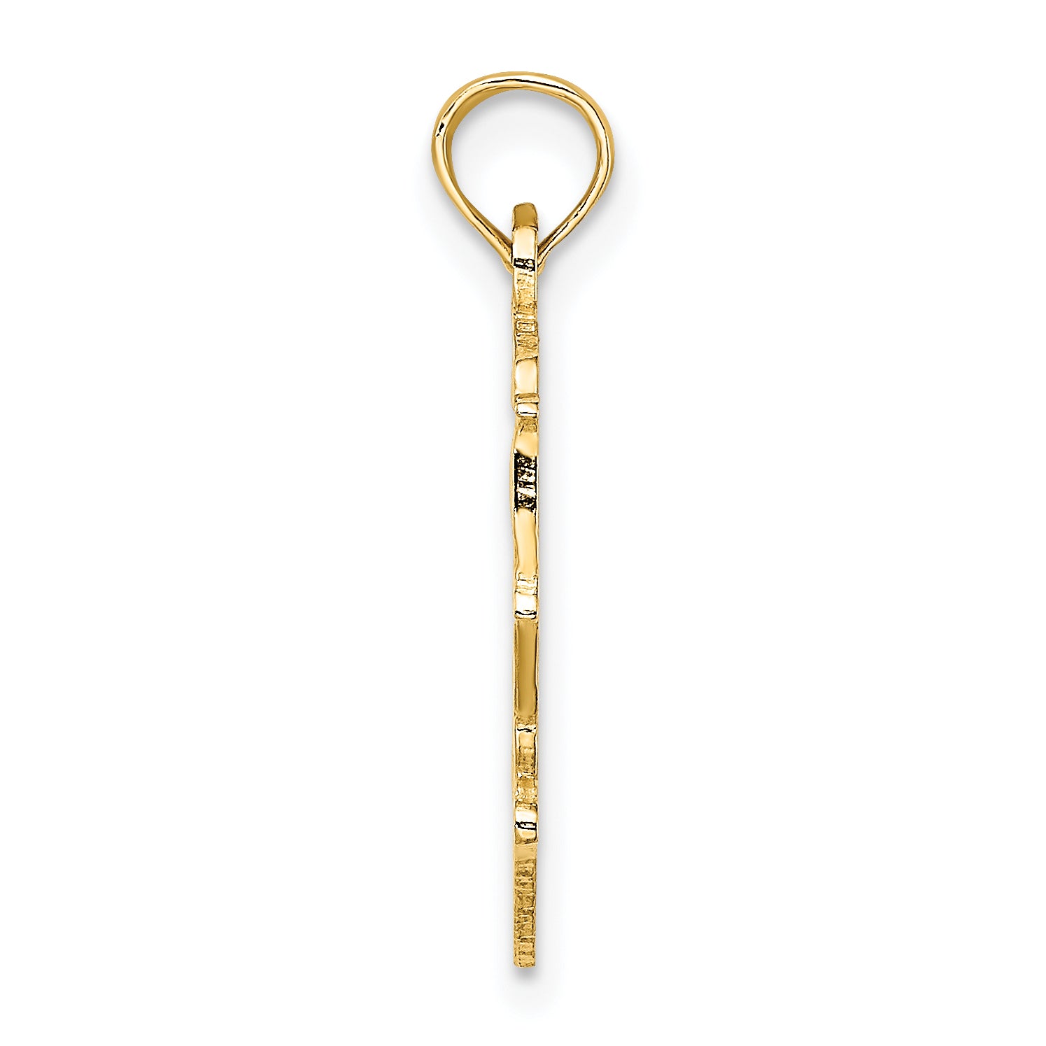 14K BIG SIS in Heart Charm Secondary image